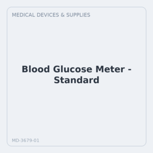 Blood Glucose Meter - Standard