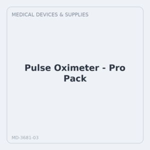 Pulse Oximeter - Pro Pack