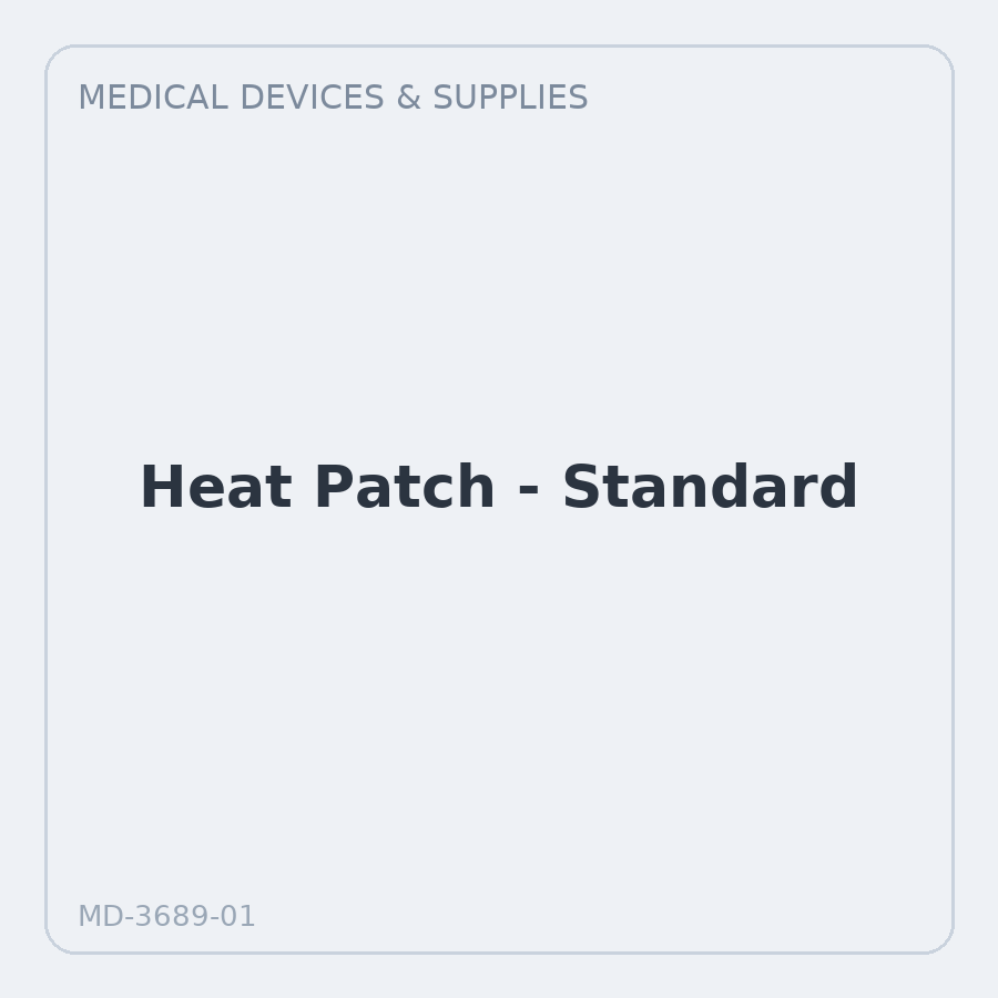 Heat Patch - Standard