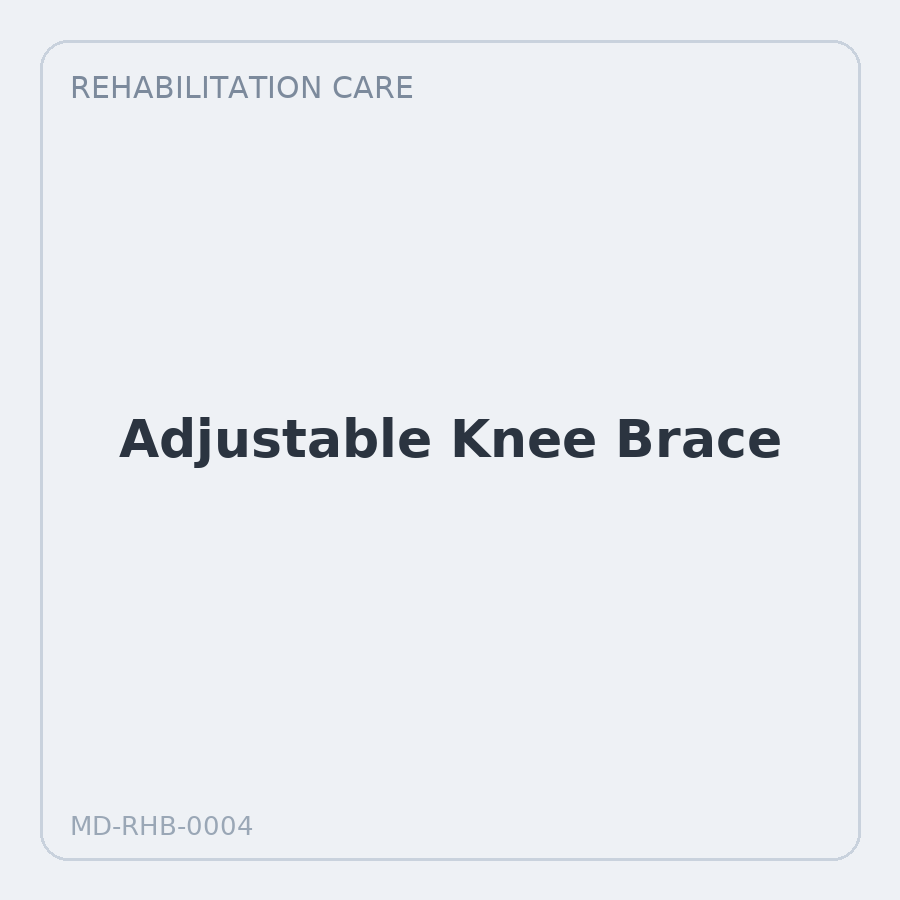 Adjustable Knee Brace