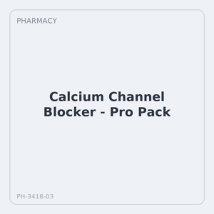 Calcium Channel Blocker - Pro Pack