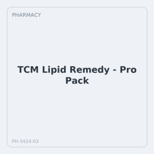 TCM Lipid Remedy - Pro Pack