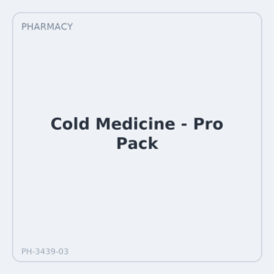 Cold Medicine - Pro Pack