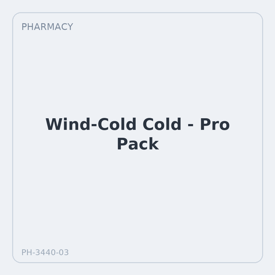 Wind-Cold Cold - Pro Pack
