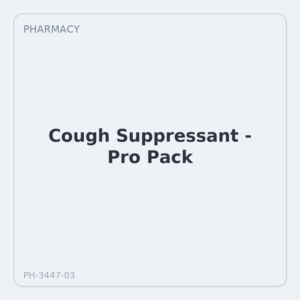 Cough Suppressant - Pro Pack
