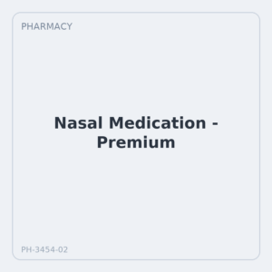 Nasal Medication - Premium