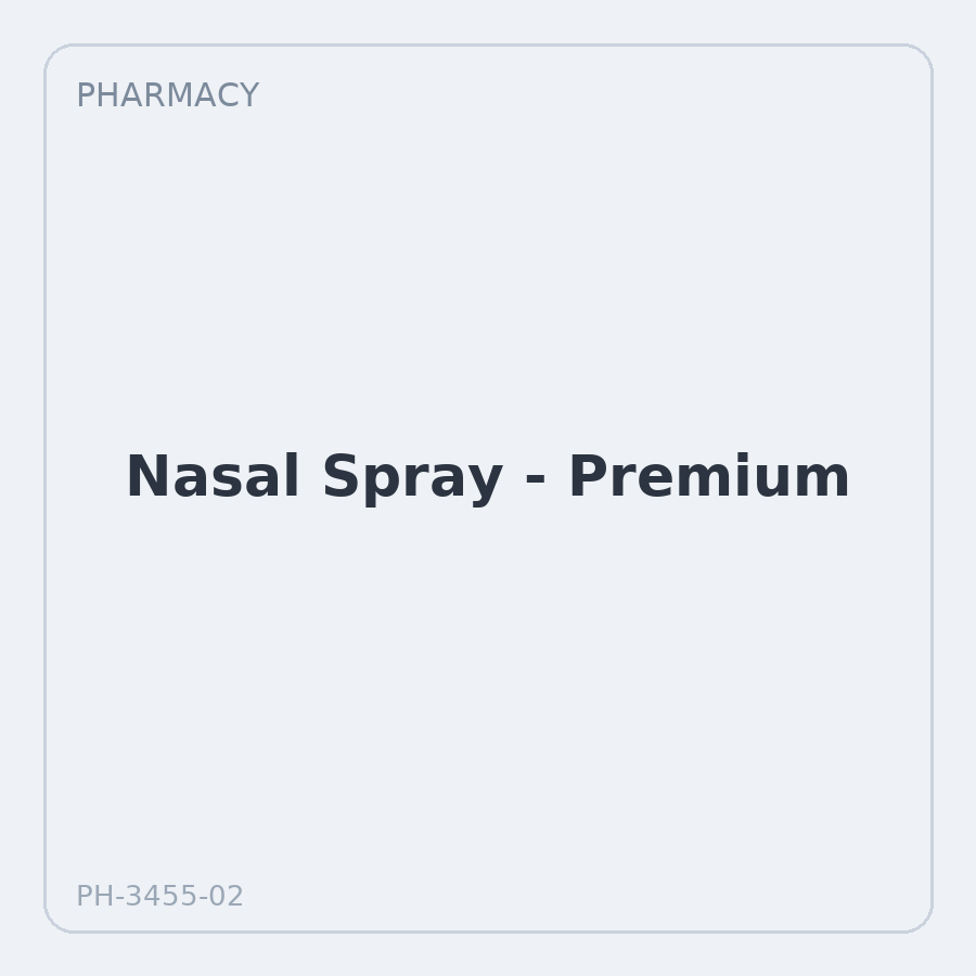 Nasal Spray - Premium