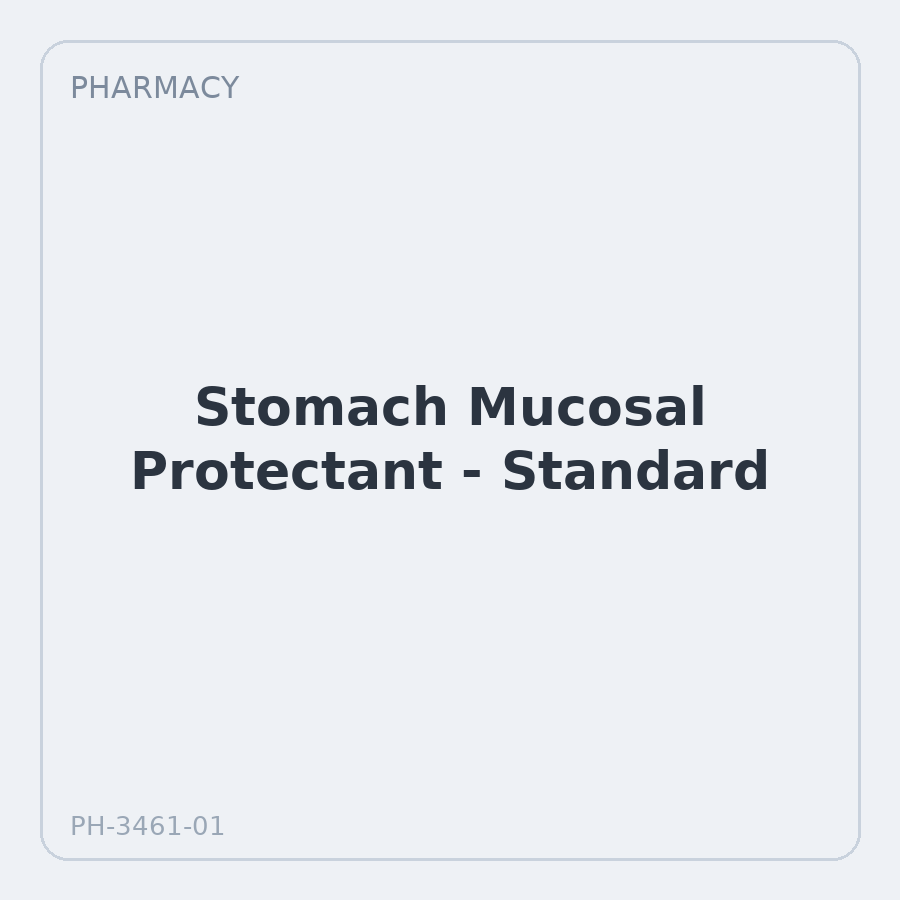 Stomach Mucosal Protectant - Standard