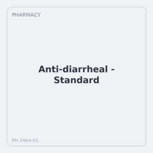 Anti-diarrheal - Standard