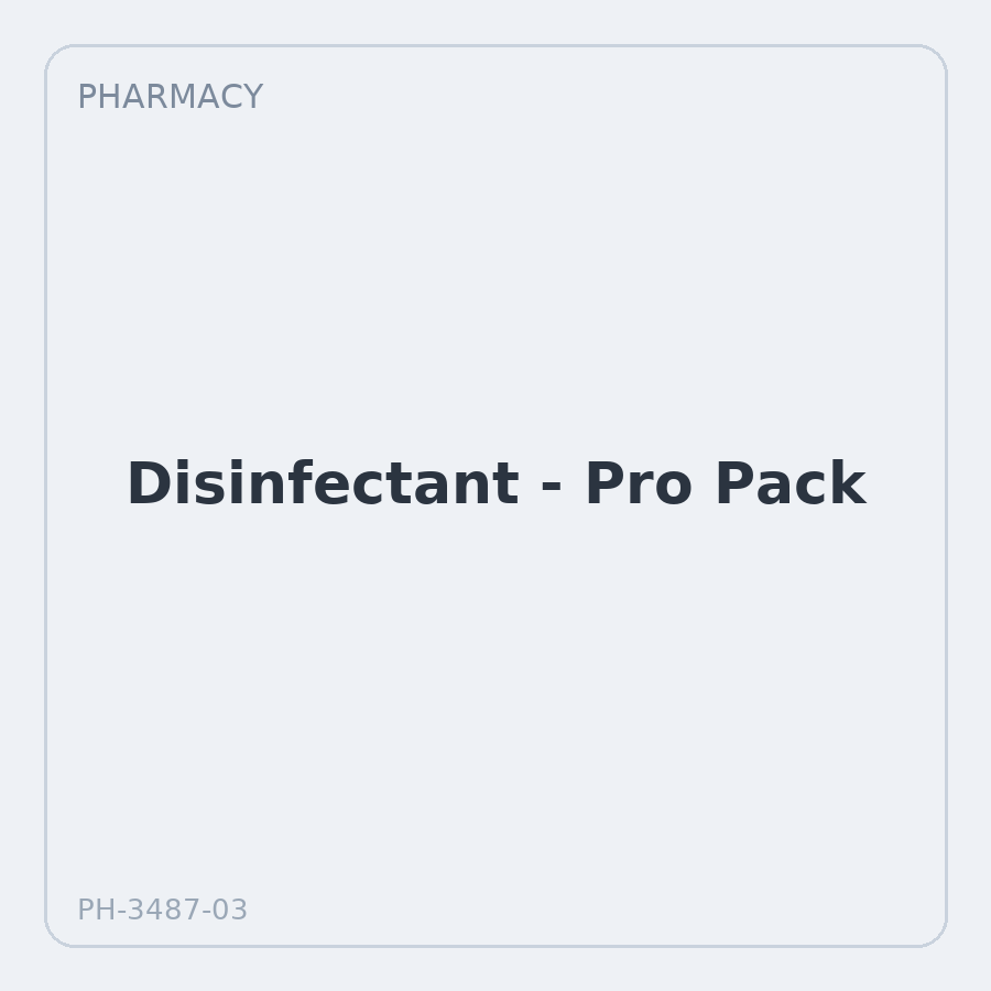 Disinfectant - Pro Pack