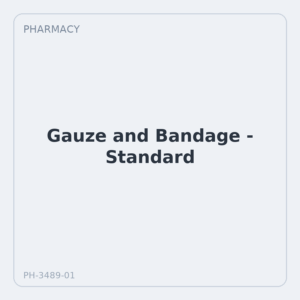 Gauze and Bandage - Standard