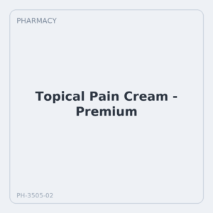 Topical Pain Cream - Premium