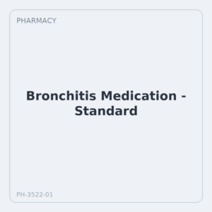 Bronchitis Medication - Standard