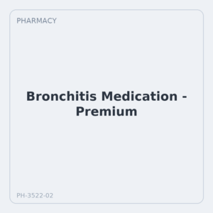 Bronchitis Medication - Premium