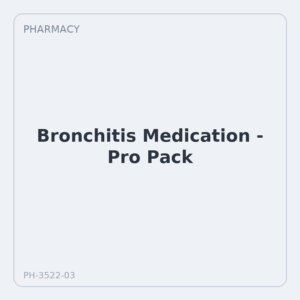 Bronchitis Medication - Pro Pack