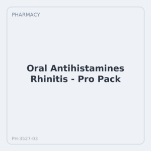 Oral Antihistamines Rhinitis - Pro Pack