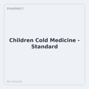 Children Cold Medicine - Standard