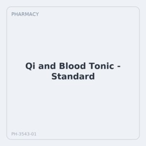 Qi and Blood Tonic - Standard