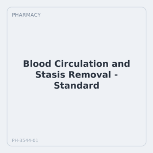 Blood Circulation and Stasis Removal - Standard