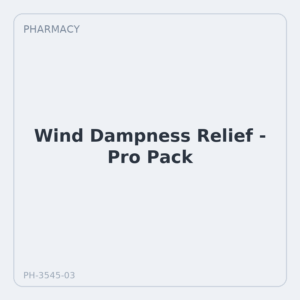 Wind Dampness Relief - Pro Pack