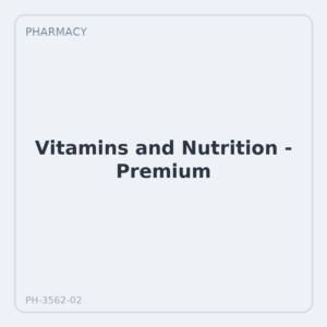 Vitamins and Nutrition - Premium