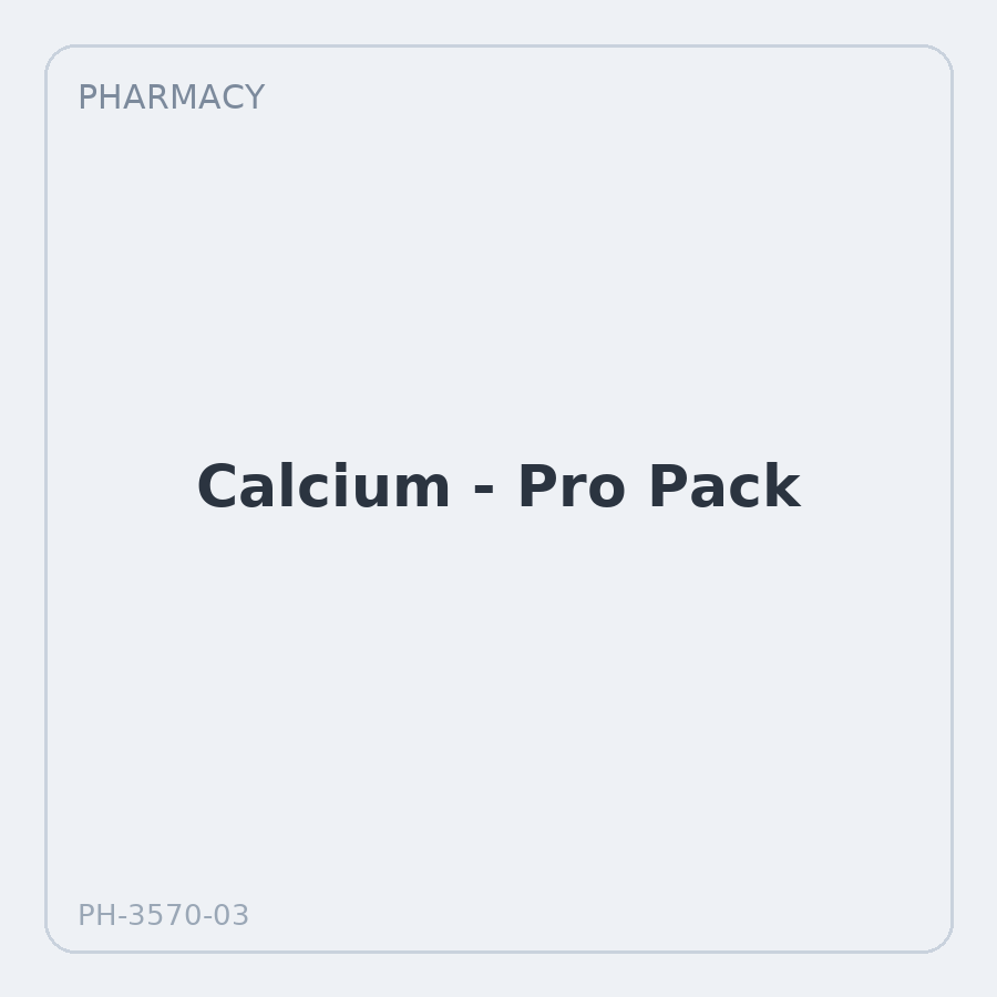 Calcium - Pro Pack