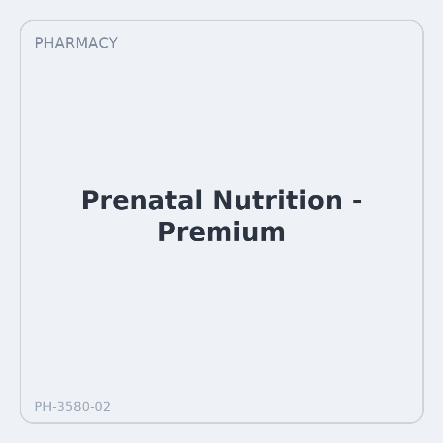 Prenatal Nutrition - Premium