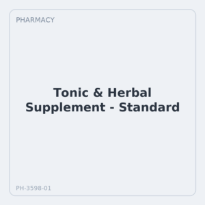 Tonic & Herbal Supplement - Standard