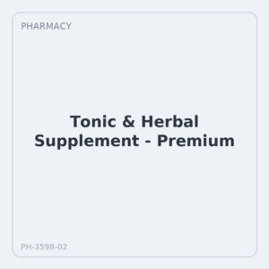 Tonic & Herbal Supplement - Premium