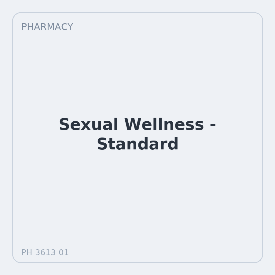 Sexual Wellness - Standard