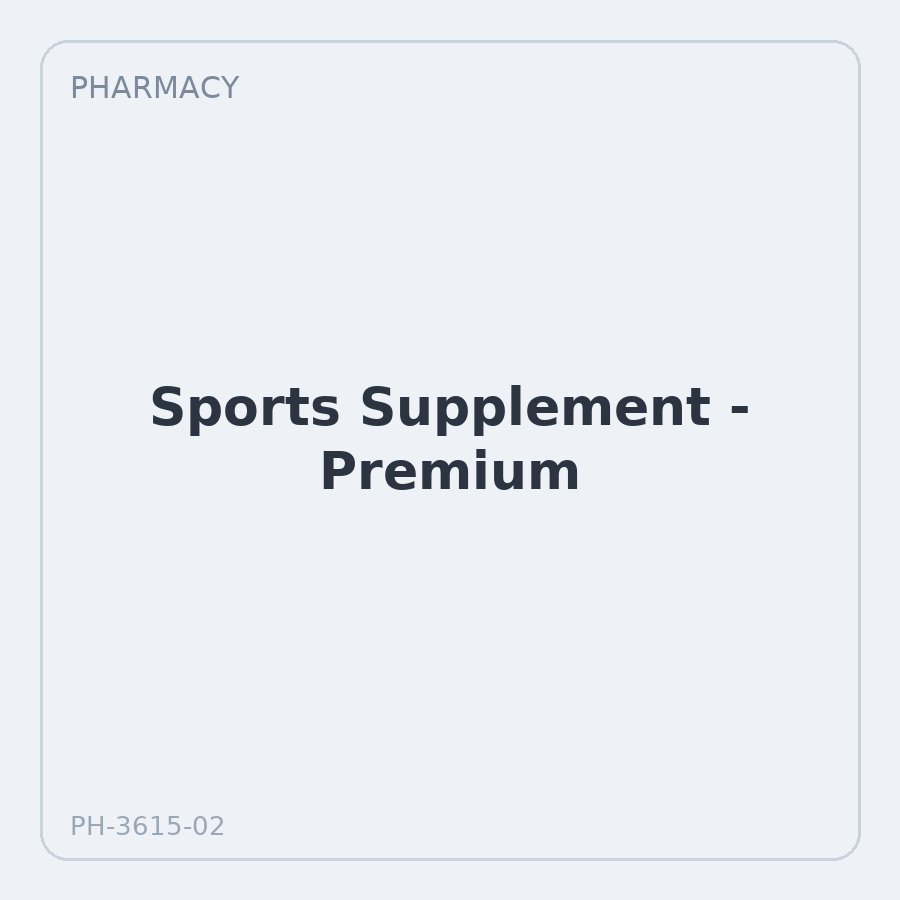 Sports Supplement - Premium