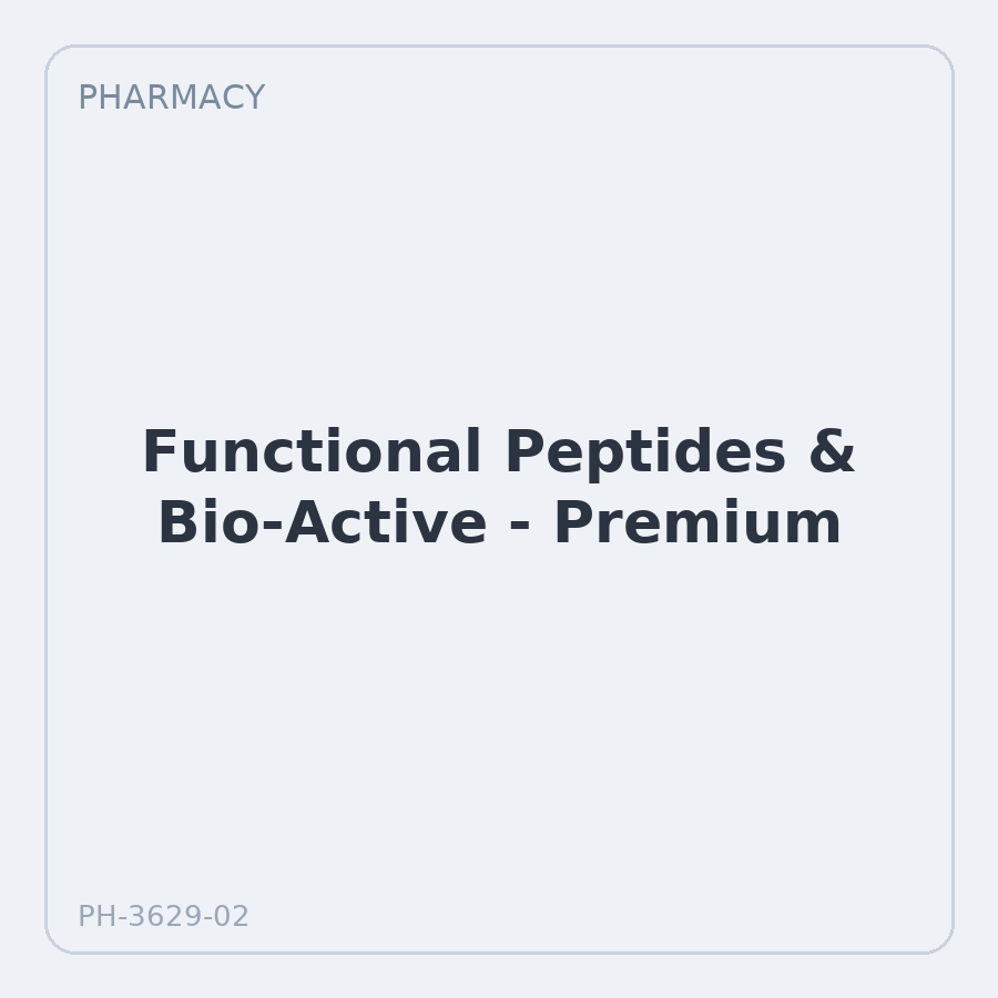 Functional Peptides & Bio-Active - Premium