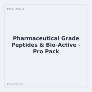 Pharmaceutical Grade Peptides & Bio-Active - Pro Pack