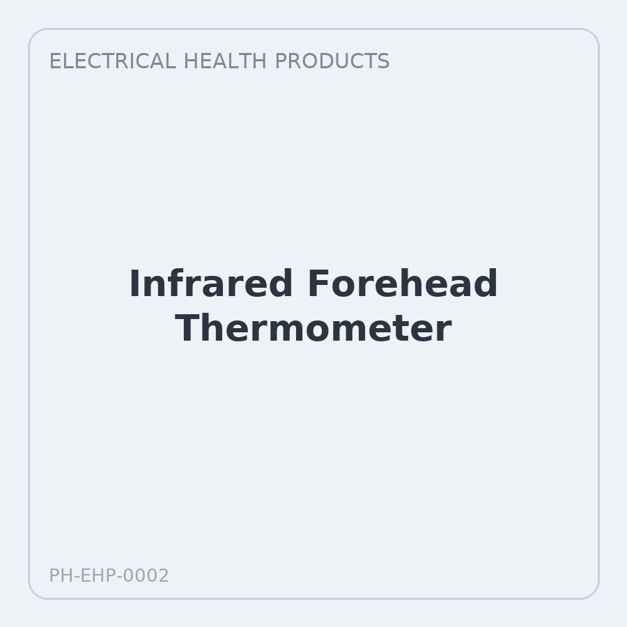 Infrared Forehead Thermometer