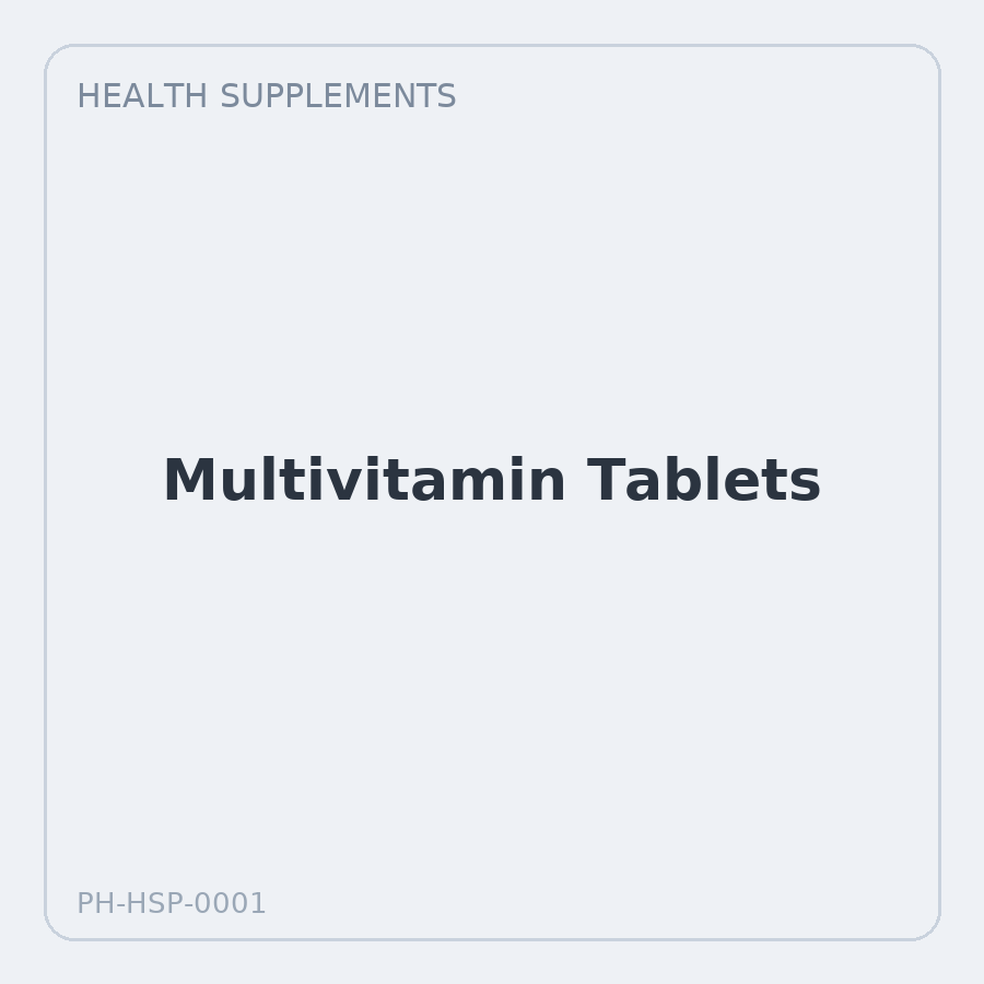 Multivitamin Tablets