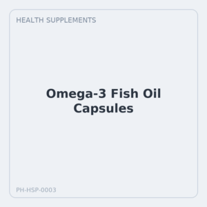 Omega-3 Fish Oil Capsules