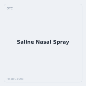 Saline Nasal Spray